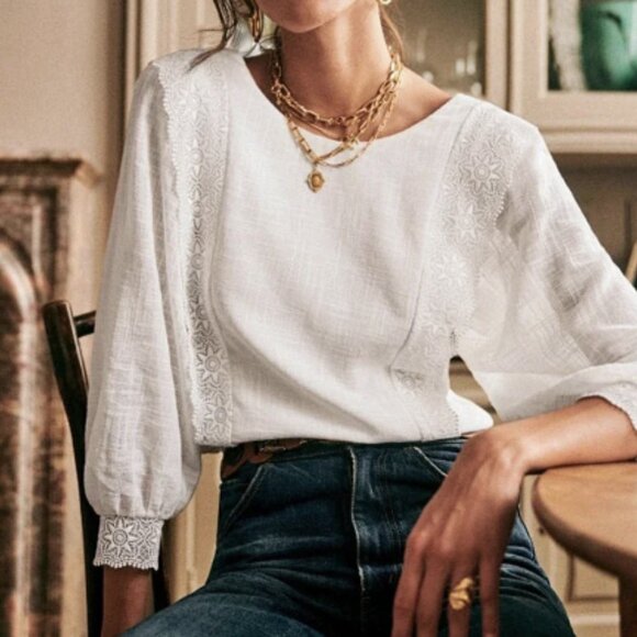 Sezane Tops - Sezane Cleo Blouse
